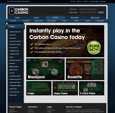 Carbongaming casino login